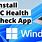 PC Health Check App New Windows 11