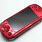 PSP 3000 Red