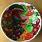 Painted Fruit Bowl