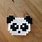 Panda Perler Bead Designs