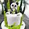 Panda Theme Cake