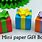 Papercraft Gift Box