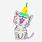 Party Cat Clip Art