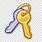 Password Key Clip Art
