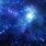 Pastel Blue Galaxy Background