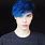 Pastel Blue Hair Boy