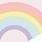 Pastel Rainbow Desktop Wallpaper