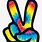 Peace Hand Sign Art