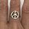 Peace Sign Ring