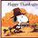 Peanuts Thanksgiving Desktop Wallpaper