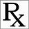 Pharmacy RX Symbol