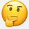 Picture of Thinking Emoji