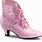Pink Ankle Boots for Women