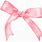 Pink Bow PNG Coquette
