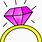 Pink Diamond Ring Clip Art