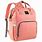 Pink Diaper Bag Backpack