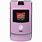 Pink Flip Cell Phone