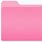 Pink Folder Icon