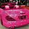 Pink Glitter Car