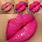 Pink Glitter Lips