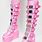 Pink Goth Boots