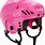 Pink Ice Skates Helmet