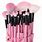 Pink Makeup Brush Set