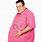 Pink Shirt Fat Man