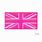 Pink Union Jack Badge