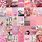 Pink Wall Collage Kit