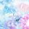 Pink and Blue Flowers Background