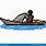 Pixel Art Fishing Boat