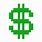 Pixel Dollar Sign