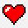 Pixel Heart No Background
