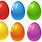 Plastic Easter Eggs Clip Art