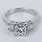Platinum 1CR Engagement Ring