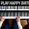 Play Happy Birthday On Piano