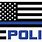 Police Flag Logo