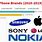 Popular Phone Brands