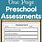 Preschool Assessment Checklist