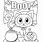 Preschool Halloween Coloring Pages Free