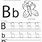 Preschool Tracing Letter B