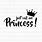 Princess Word SVG