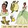 Princess and the Frog Characters SVG