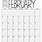 Printable Monthly Calendar with Lines