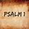Psalm One