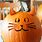 Pumpkin Carving Ideas Cat Face