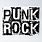 Punk Rock Text Logo