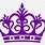 Purple Crown Drawing