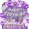 Purple Decorations for Birthday Party
